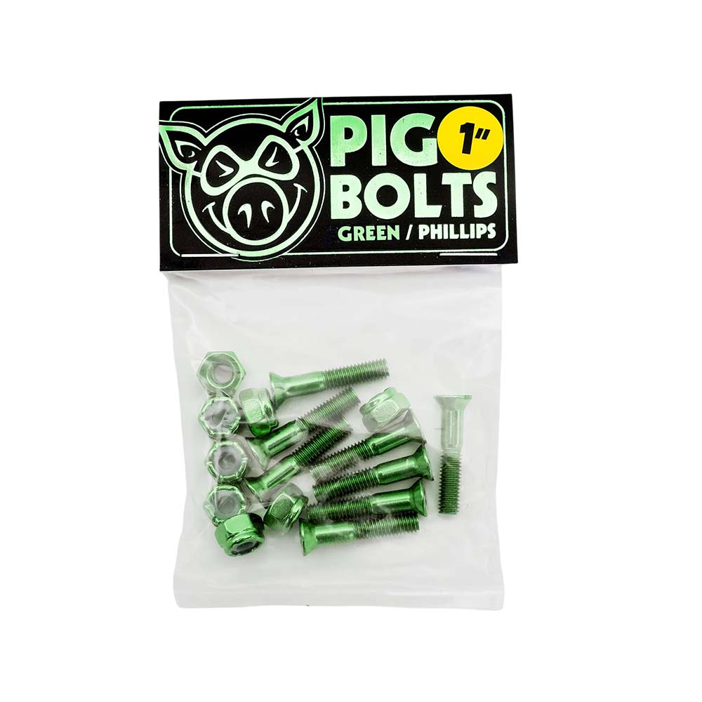 Pig Bolts 1" Skateboard Montagesatz