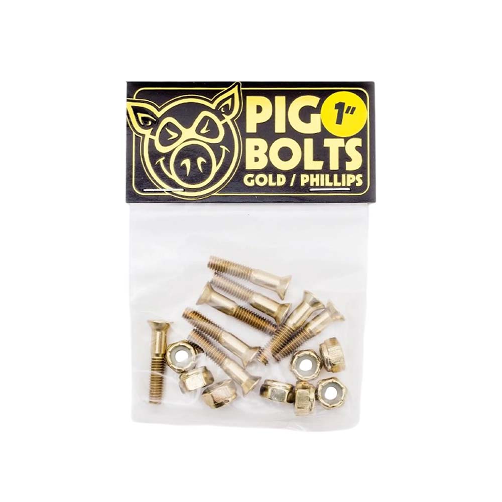 PIG Bolts 1" Gold / Phillips