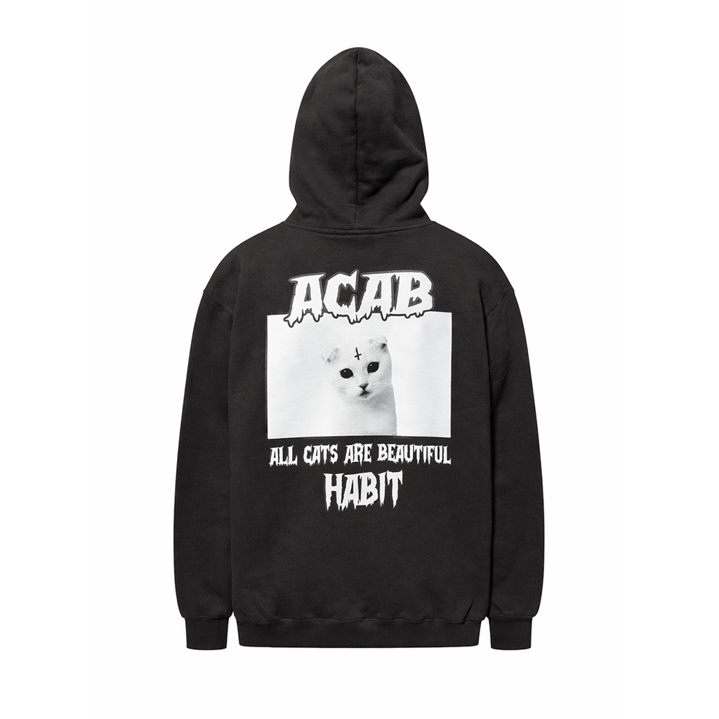 Habit ACAB Hoodie black