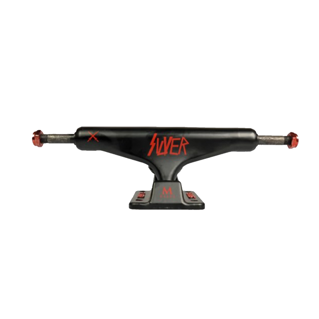 Silver Trucks M-Class Slay – 8.25" Black/Red