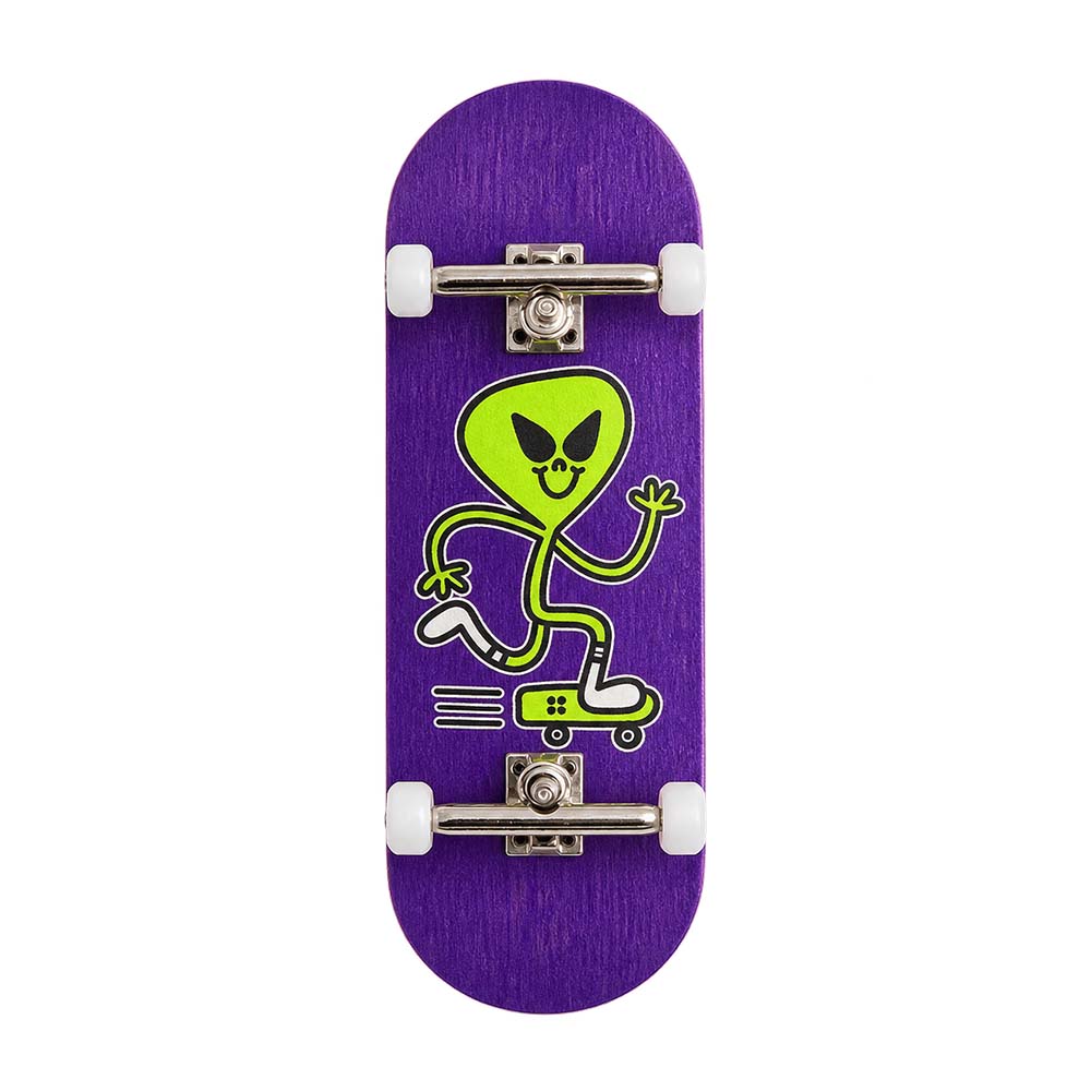 BLAST SKATES – Alien Mascot Logo Fingerboard Komplettset (34mm)