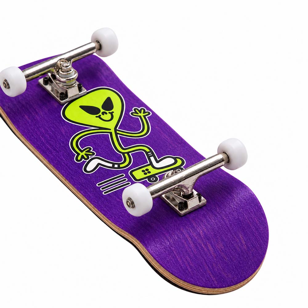 BLAST SKATES – Alien Mascot Logo Fingerboard Komplettset (34mm)
