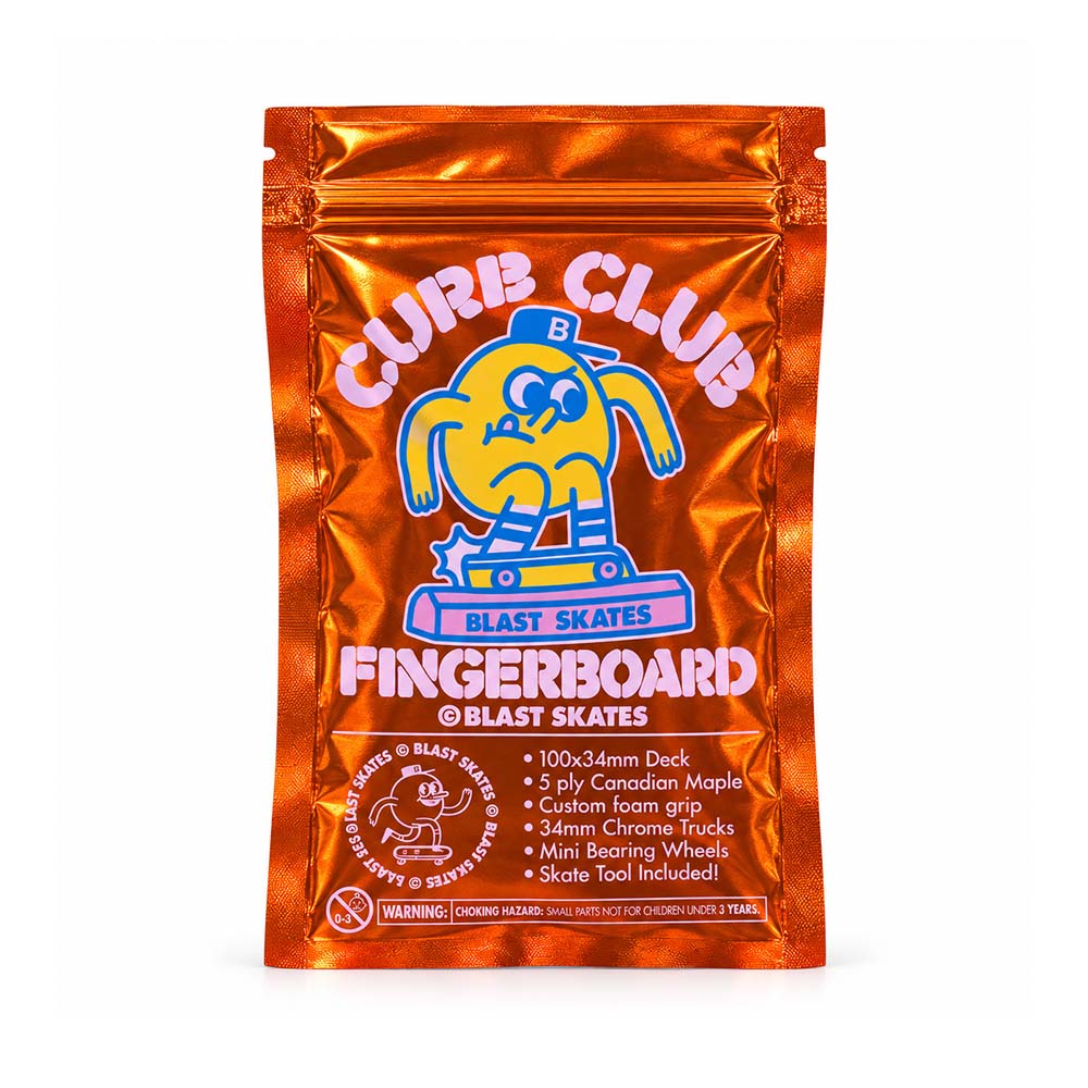 BLAST SKATES – Curb Club Fingerboard Komplettset (34mm)