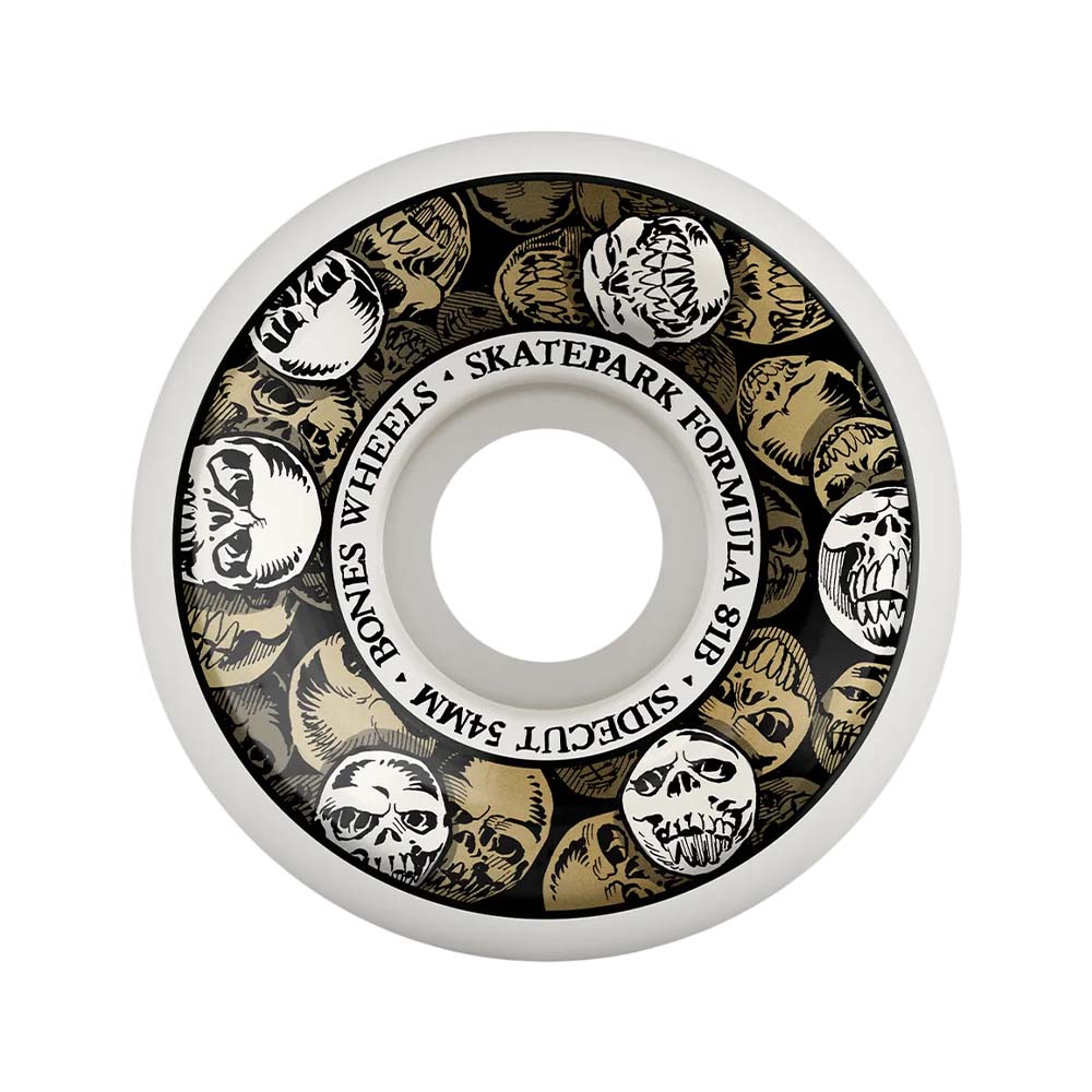 Bones Wheels SPF 81B 54mm V5 Sidecut Skateboard Rollen Annuals (4er Pack)