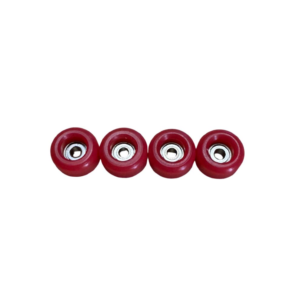 Brainfarm Pro Urethane Fingerboard Wheels Red – 4er-Set