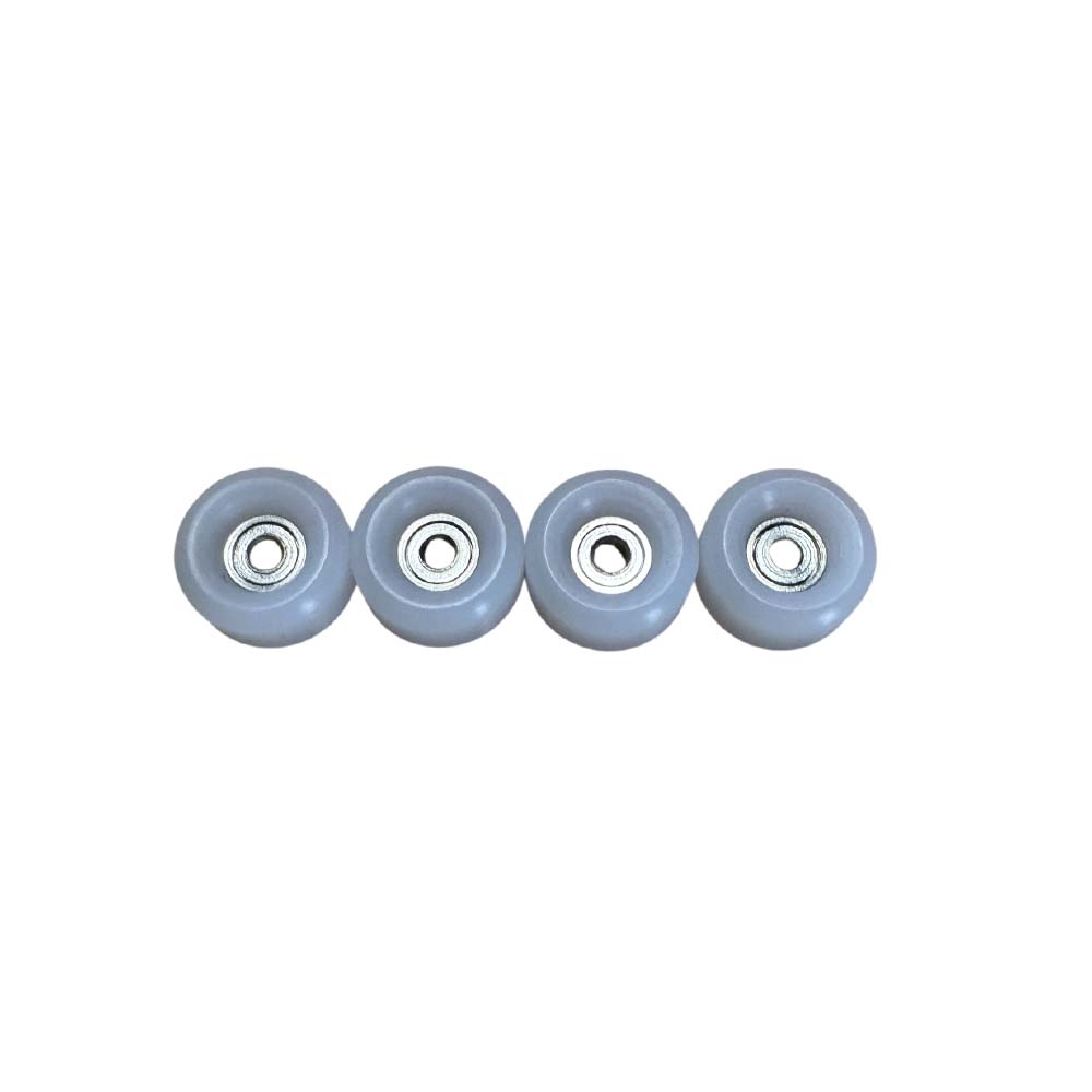 Brainfarm Pro Urethane Fingerboard Wheels White – 4er-Set