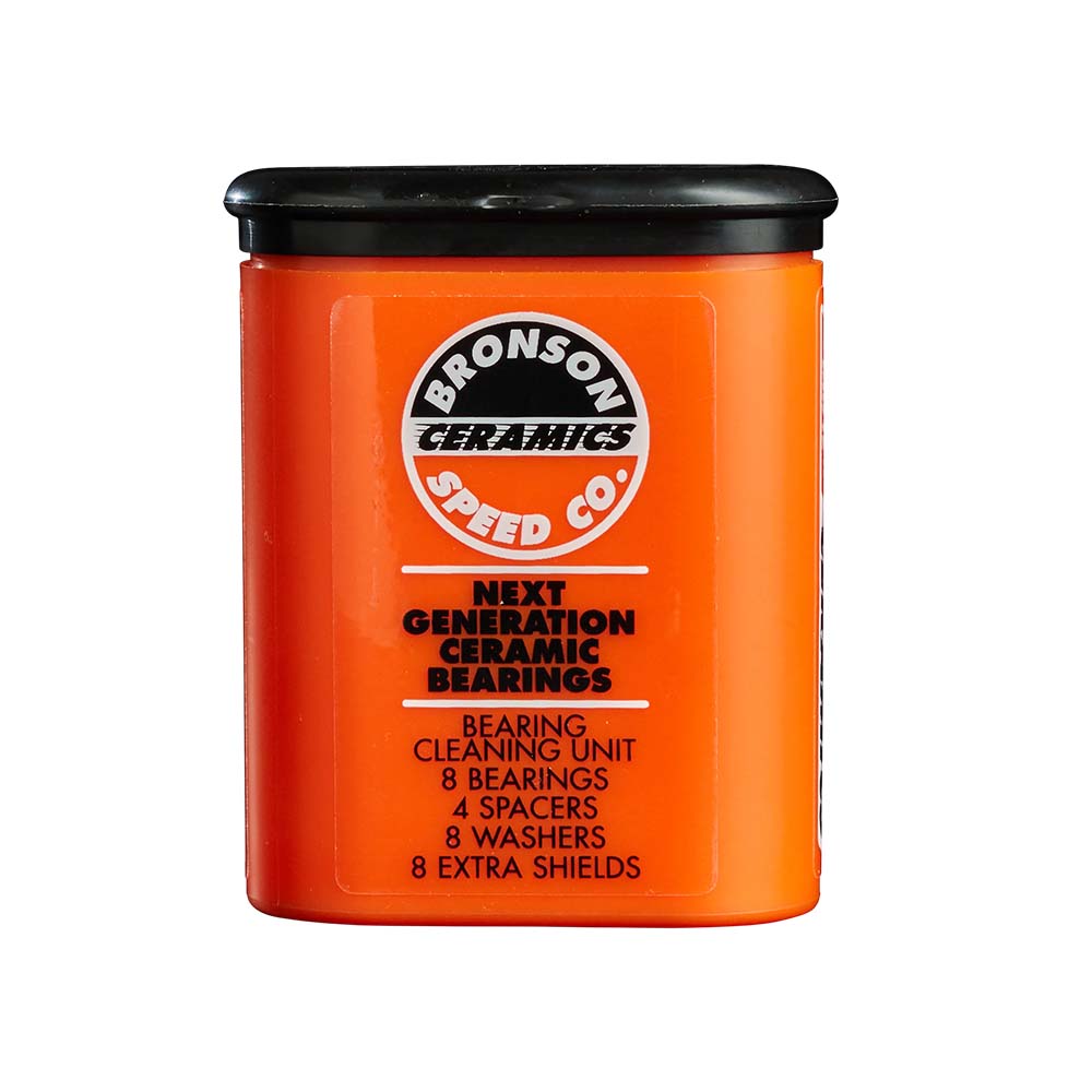 BRONSON SPEED CO. Skateboard Kugellager Next Generation Ceramics (8er-Set)