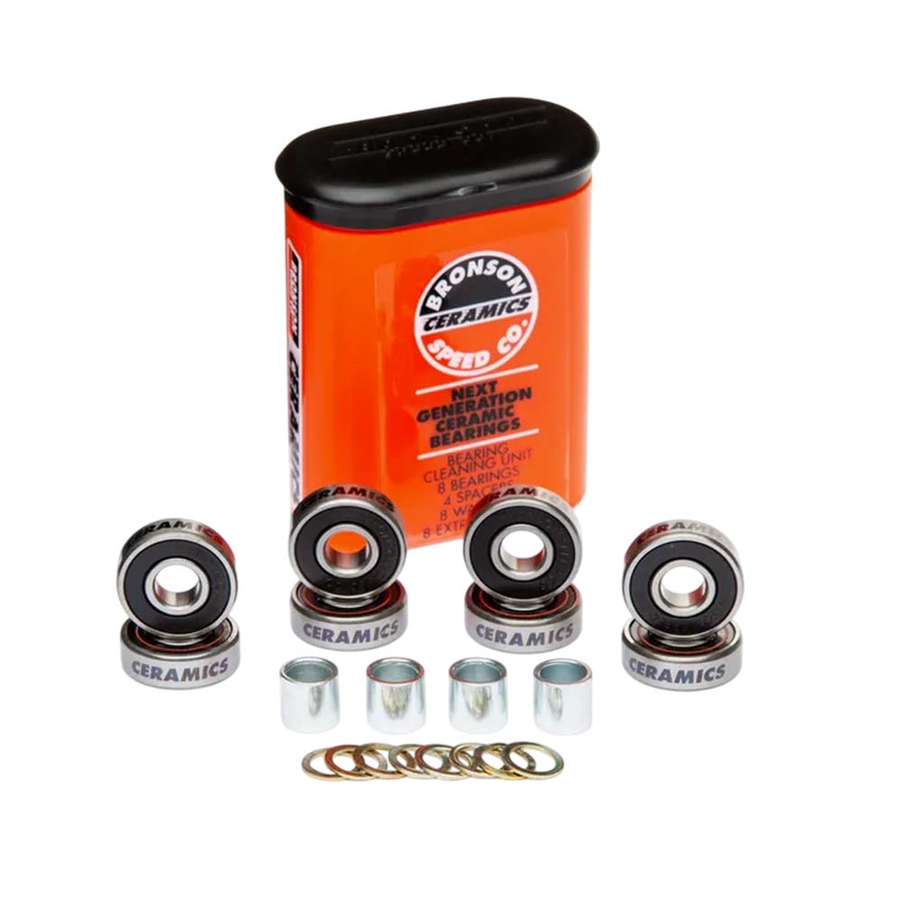BRONSON SPEED CO. Skateboard Kugellager Next Generation Ceramics (8er-Set)