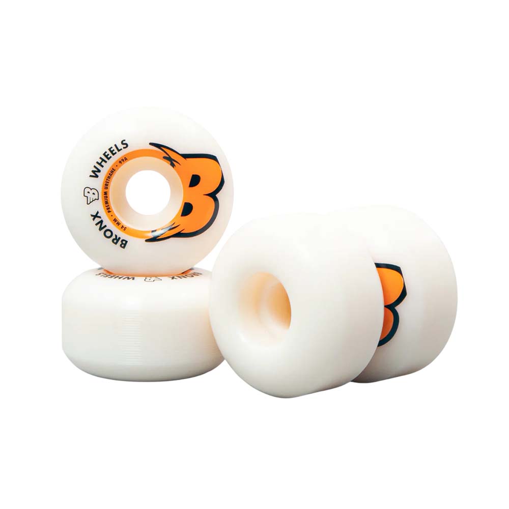 Bronx Wheels Skateboard Rollen Big B - Regular Shape 99A 54mm (4er-Set)