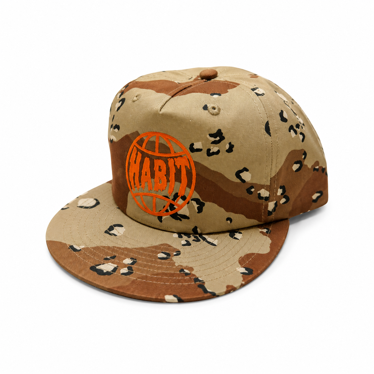 Habit „Desert Grinder“ Cap – Orange Camo