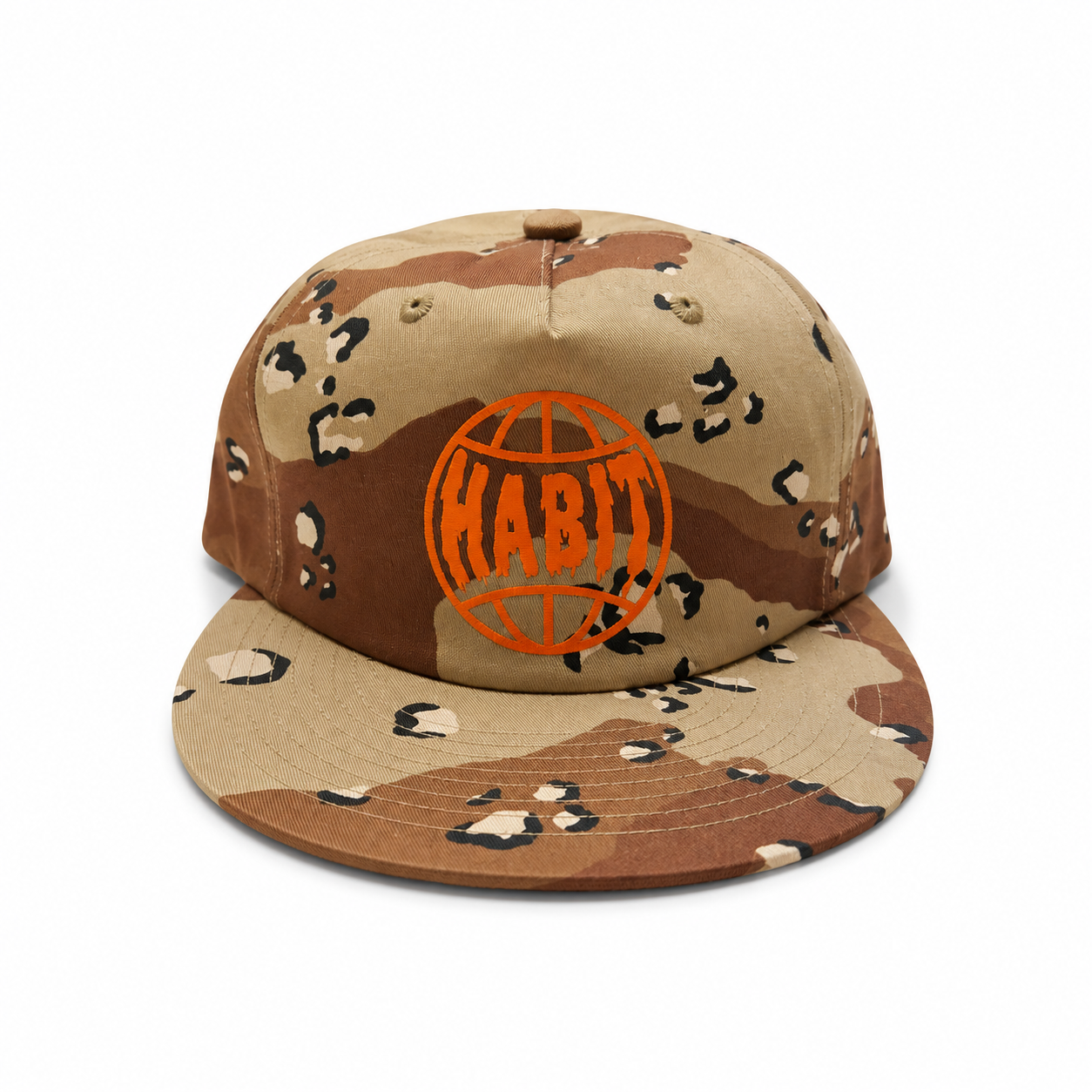 Habit „Desert Grinder“ Cap – Orange Camo