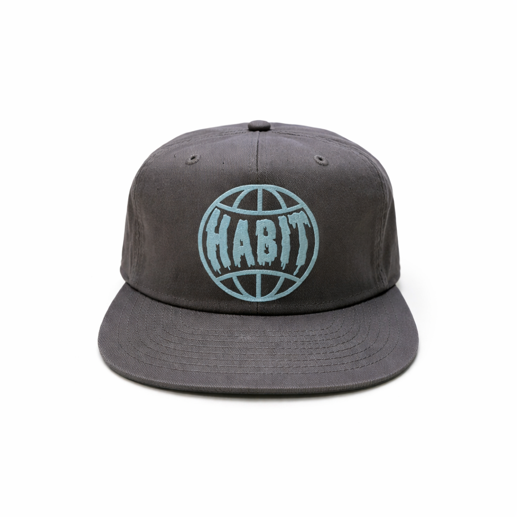 Habit Grinder Cap grey blue