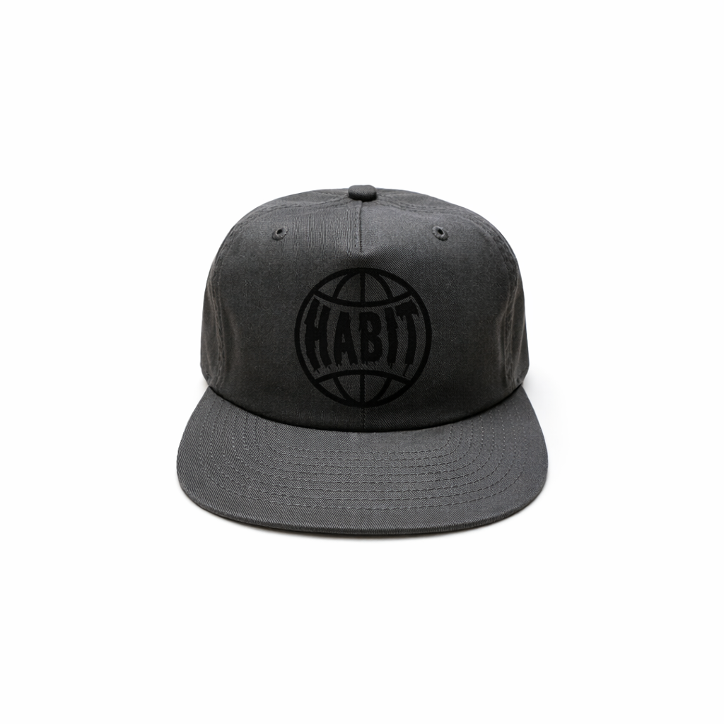 Habit Grinder Cap grey black