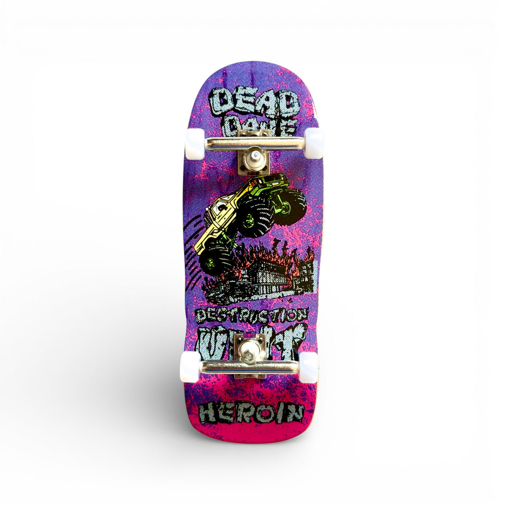 Custom Pro x Heroin Dead Dave Knock Of Fingerboard Komplettset – 36mm x 98mm