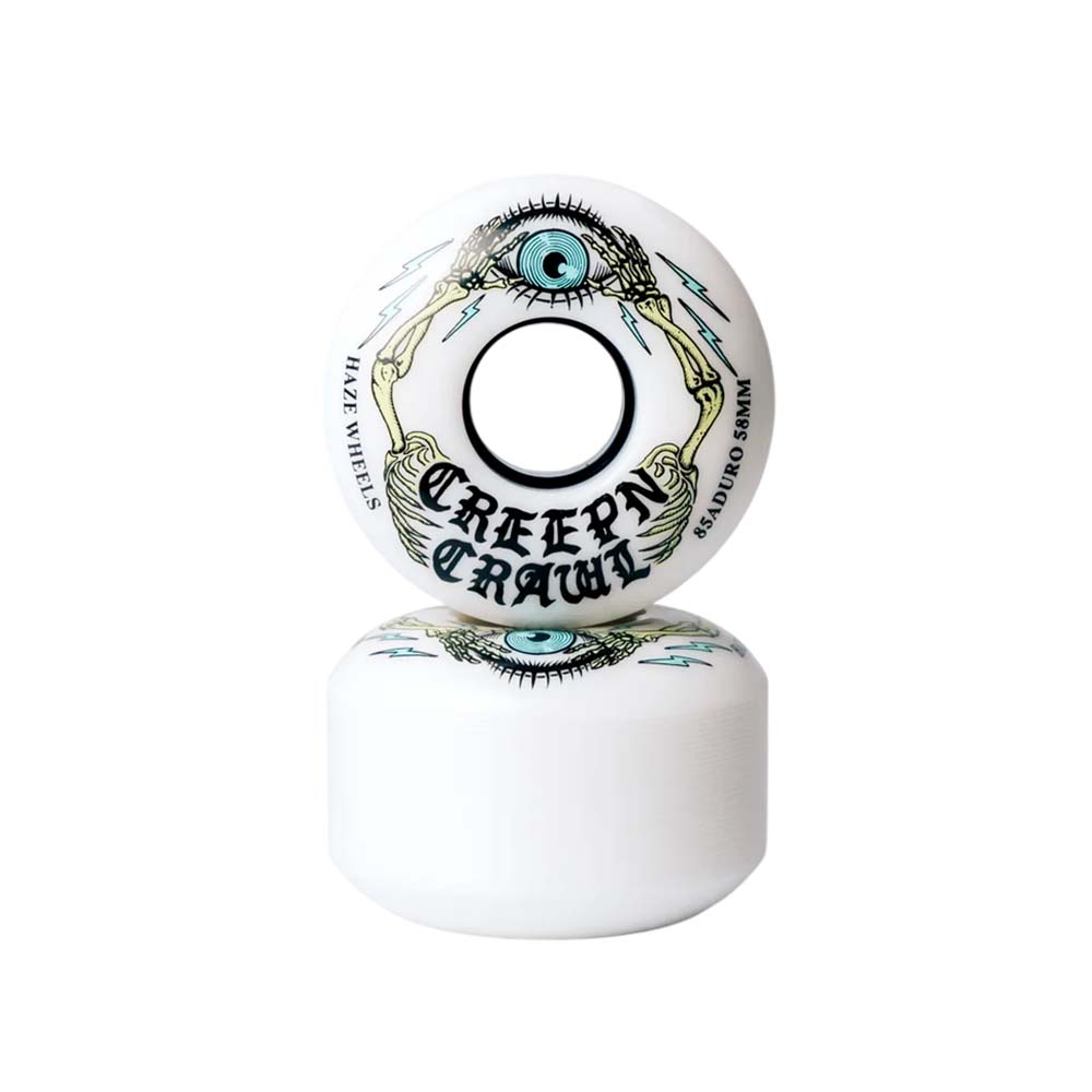 HAZE Wheels Skateboard Rollen Creep Crawl 85A 58mm (4er-Set)