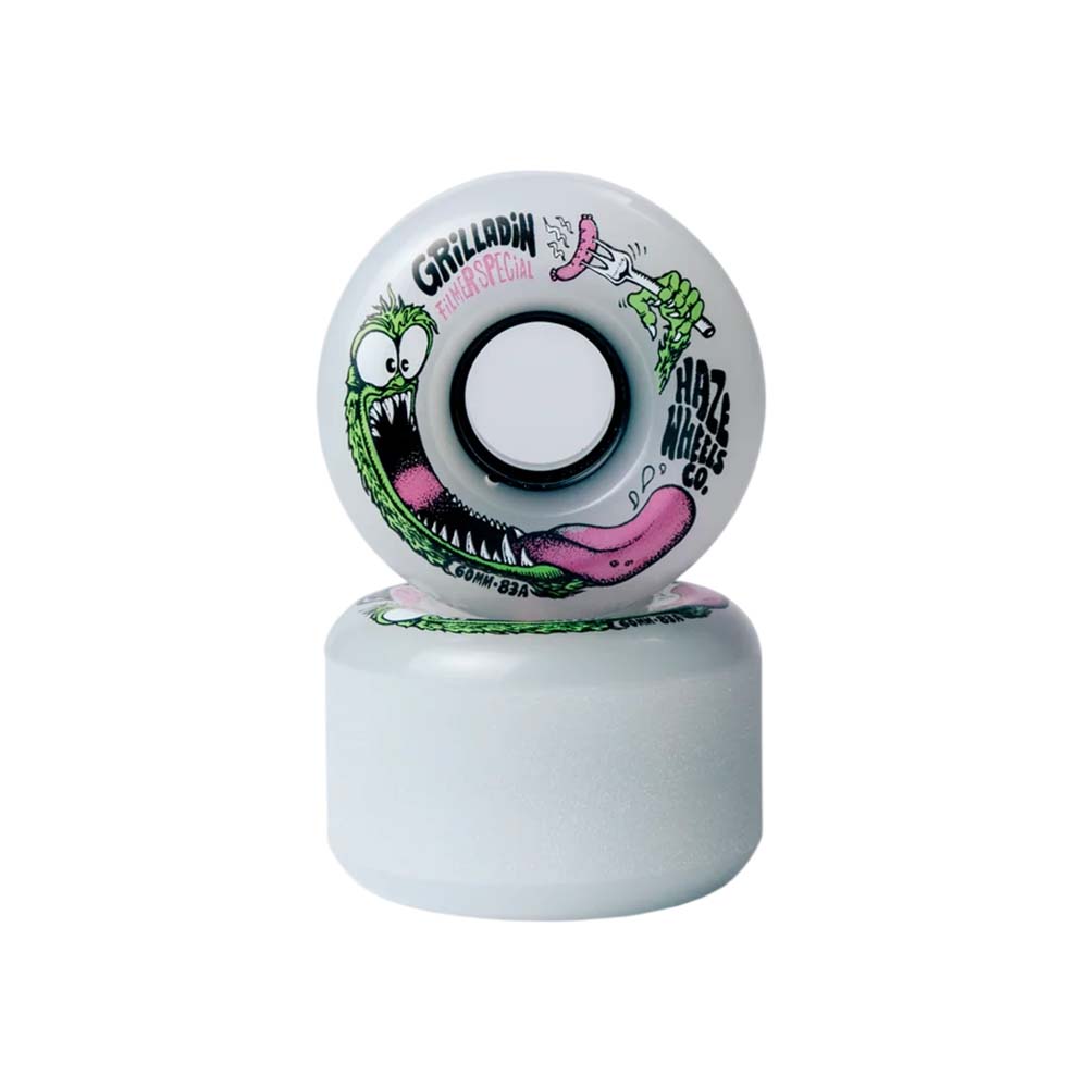 HAZE Wheels Skateboard Rollen Grilladin Softies 83A 60mm (4er-Set)