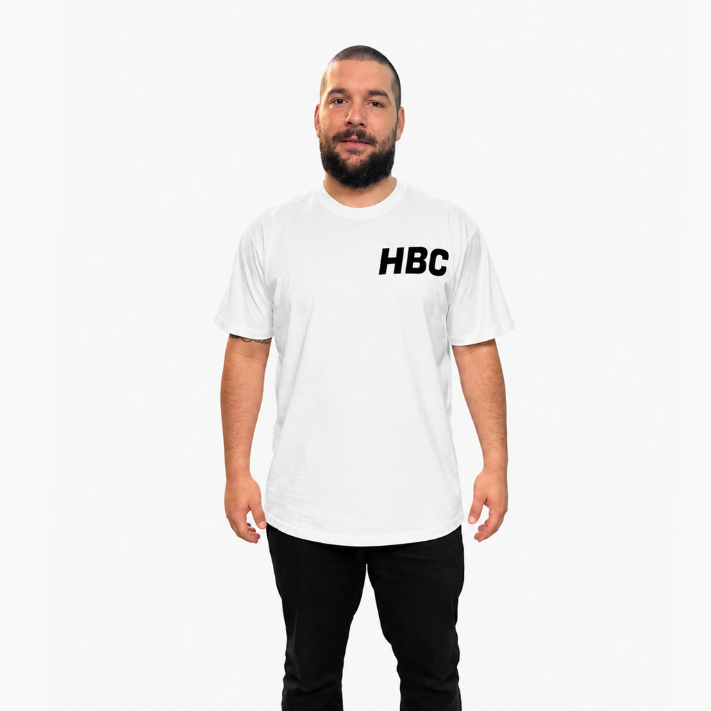 HBC – Classic Logo Tee // White