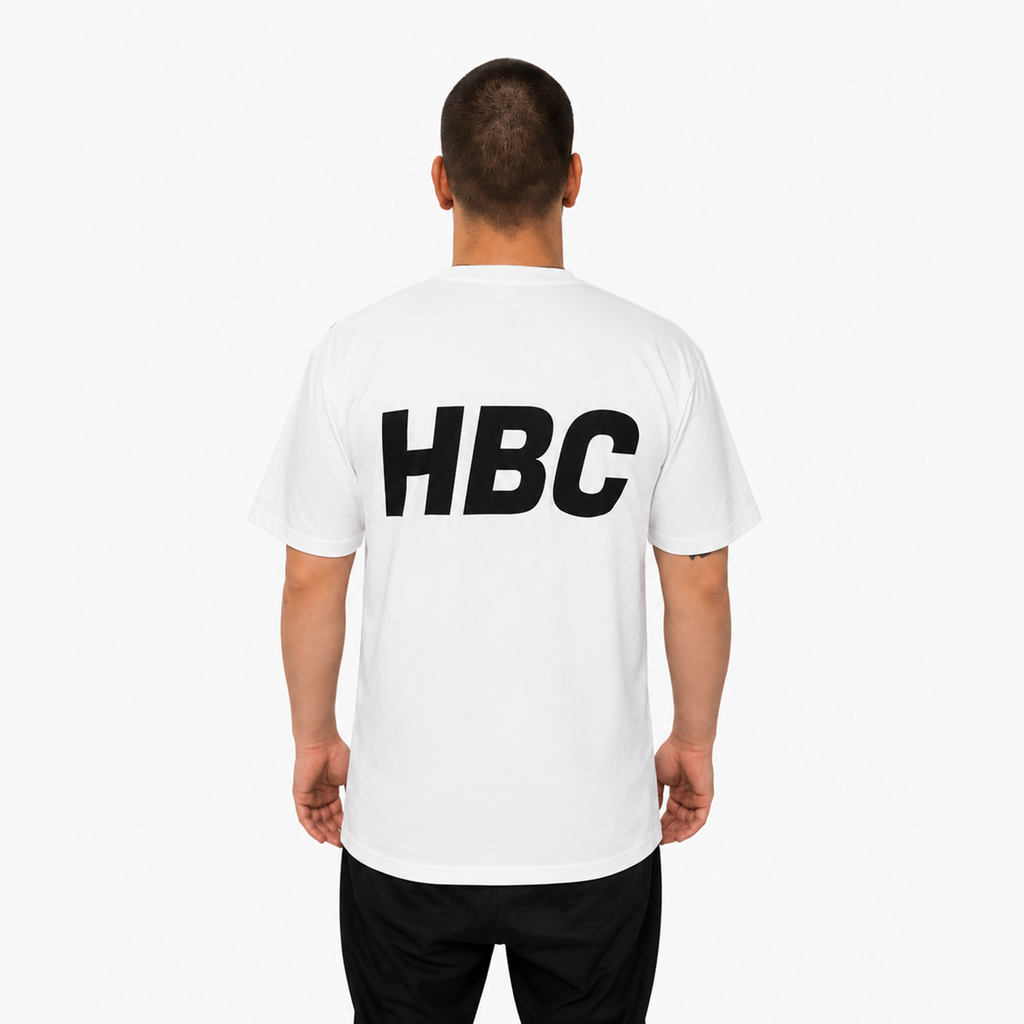 HBC – Classic Logo Tee // White