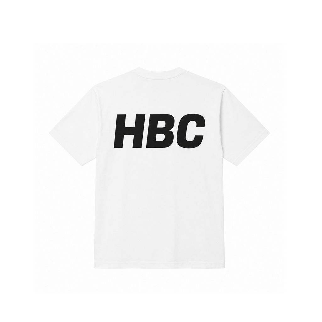 HBC – Classic Logo Tee // White