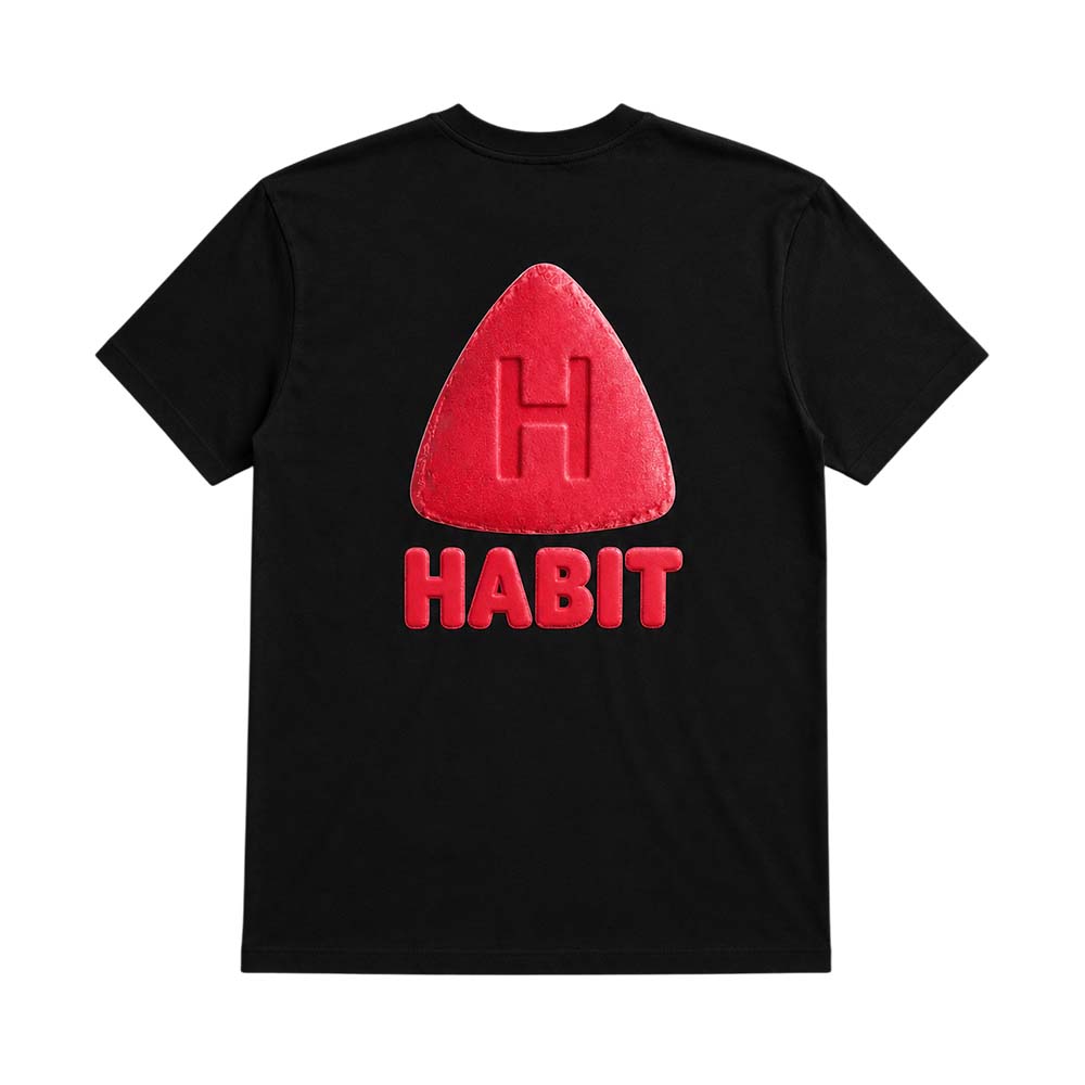 Habit – HDMA Skate T-Shirt //  Black