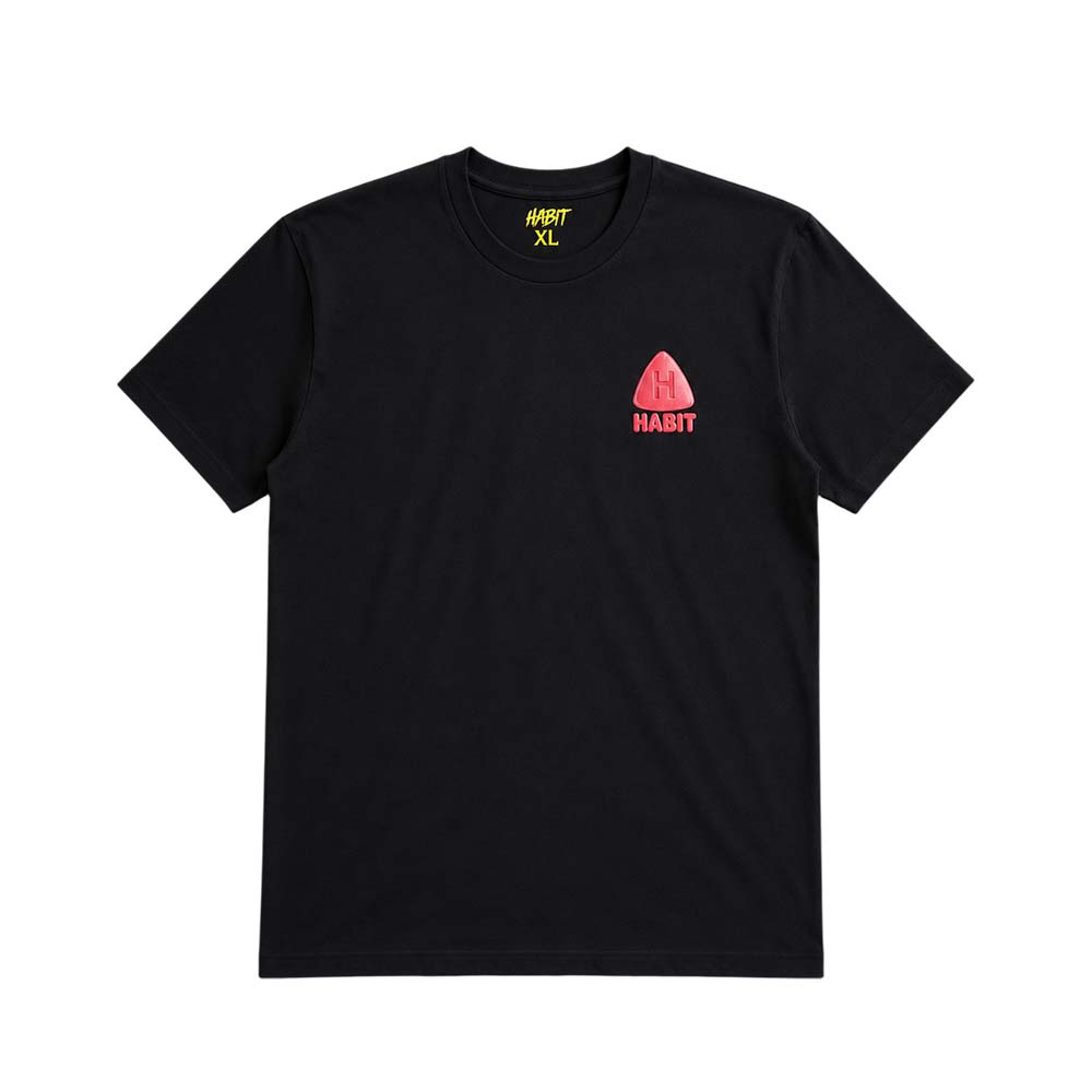 Habit – HDMA Skate T-Shirt //  Black