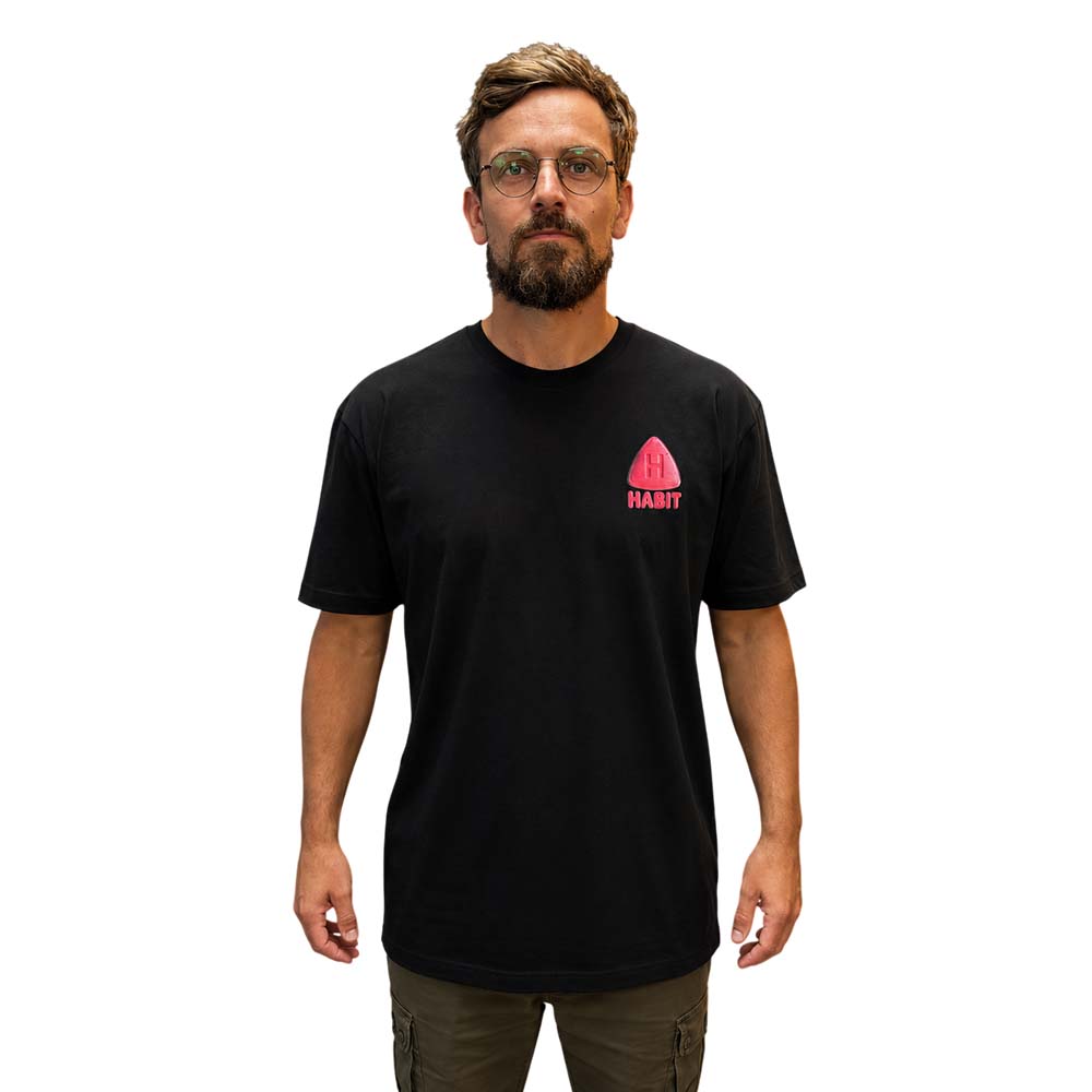 Habit – HDMA Skate T-Shirt //  Black