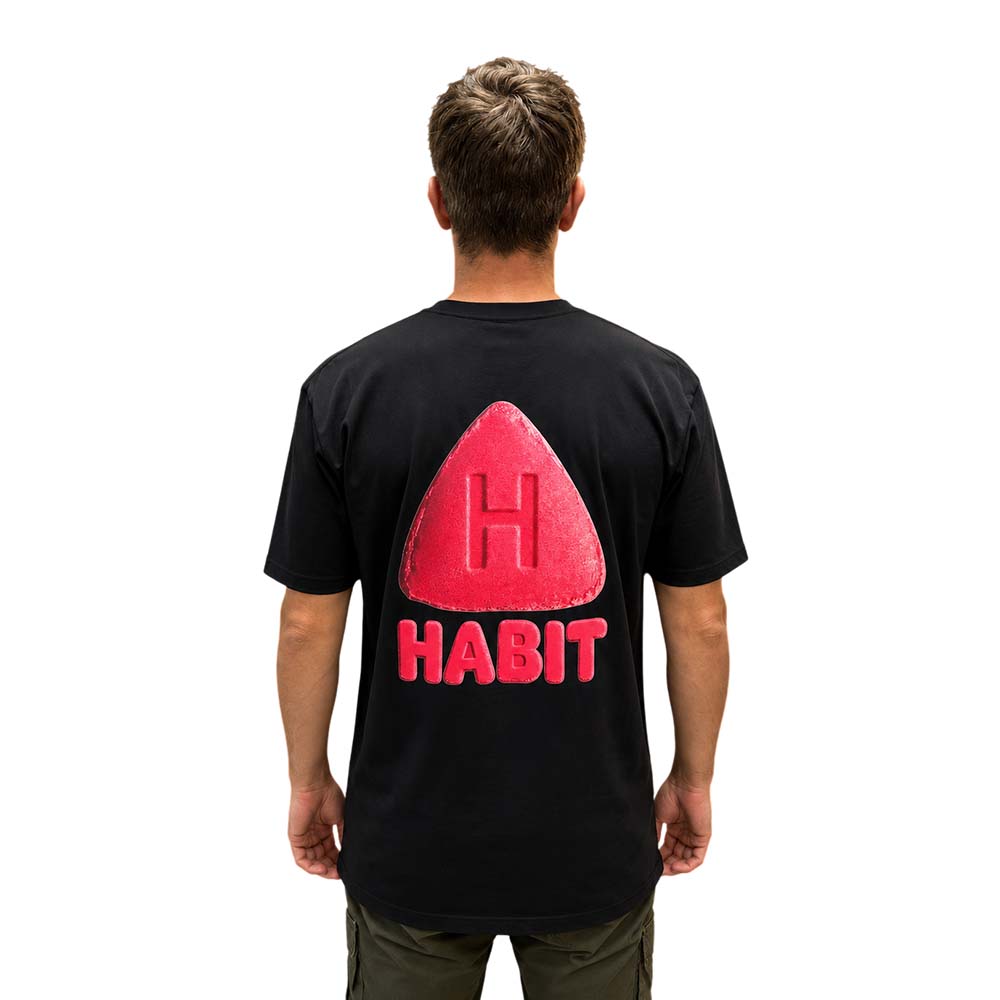 Habit – HDMA Skate T-Shirt //  Black