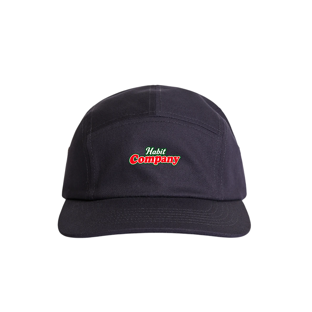 Habit 5 Panel Cap Navy – verstellbare Streetwear-Cap