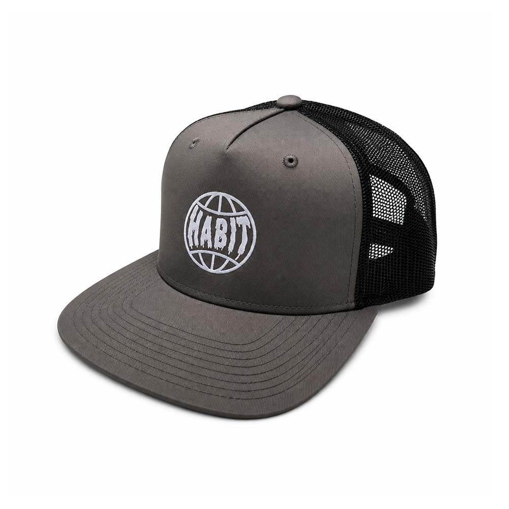 Habit Anti World Trucker Cap – Brown / Black