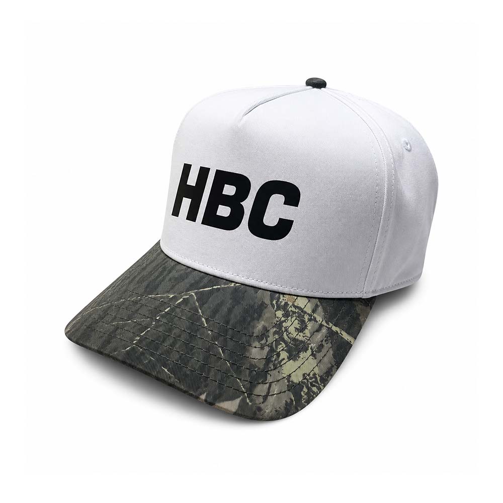 Habit HBC Nobel Snapback Cap – White / Camo