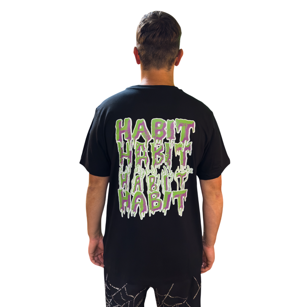Habit Quarter Tee black