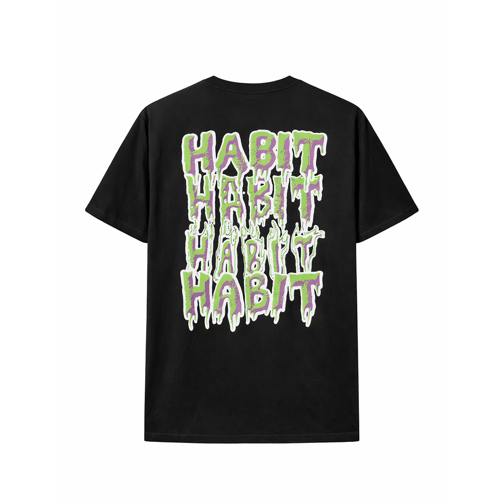 Habit Quarter Tee black