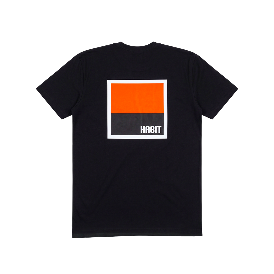 Habit Square Tee black