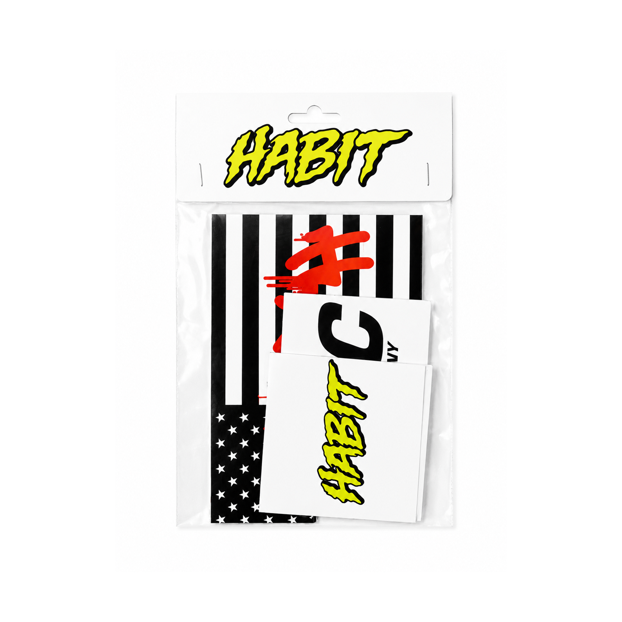 HABIT – Mixed Sticker Pack // 5-Piece