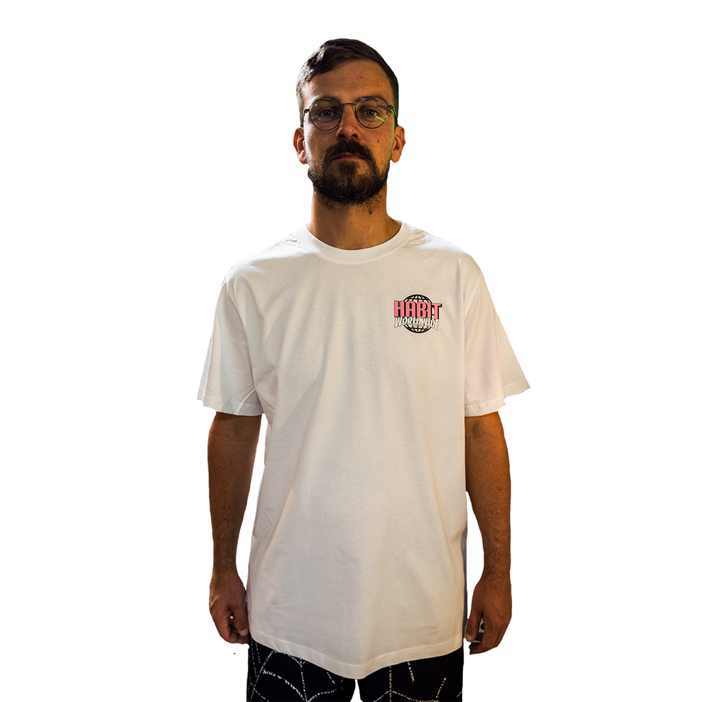 Habit Worldwide Tee Standart / white