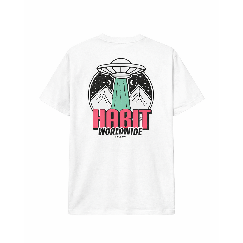 Habit Worldwide Tee Standart / white