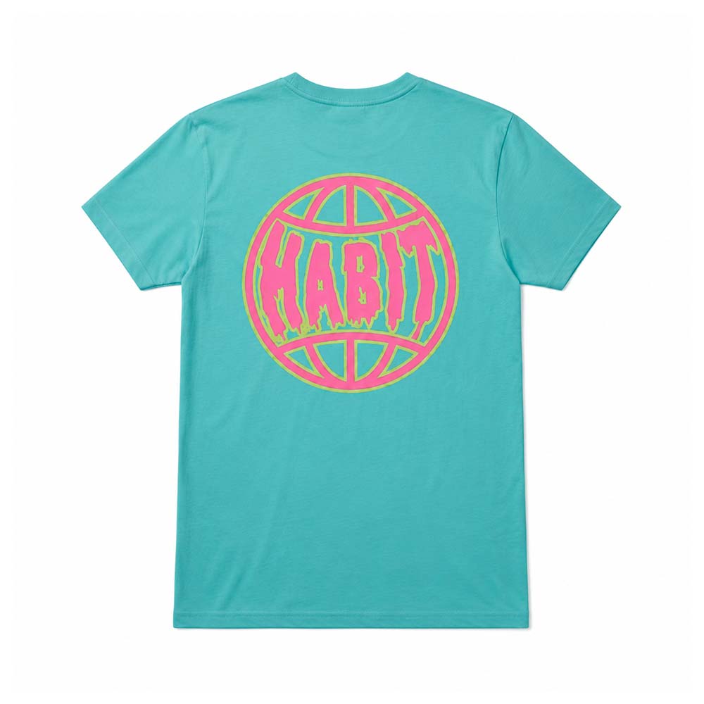 Habit – Grinder Match Skate T-Shirt // Mint