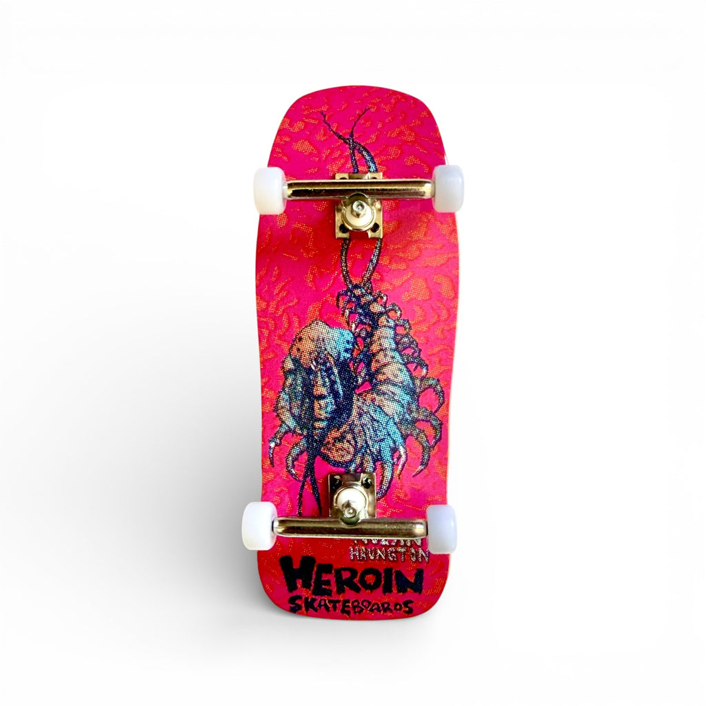 Custom Pro x Heroin Haungton Knock Off Fingerboard Komplettset – 36mm x 96mm