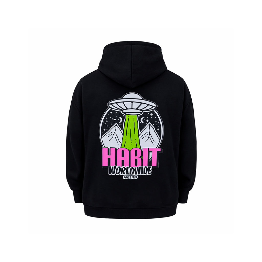 Habit worldwide Hoodie black
