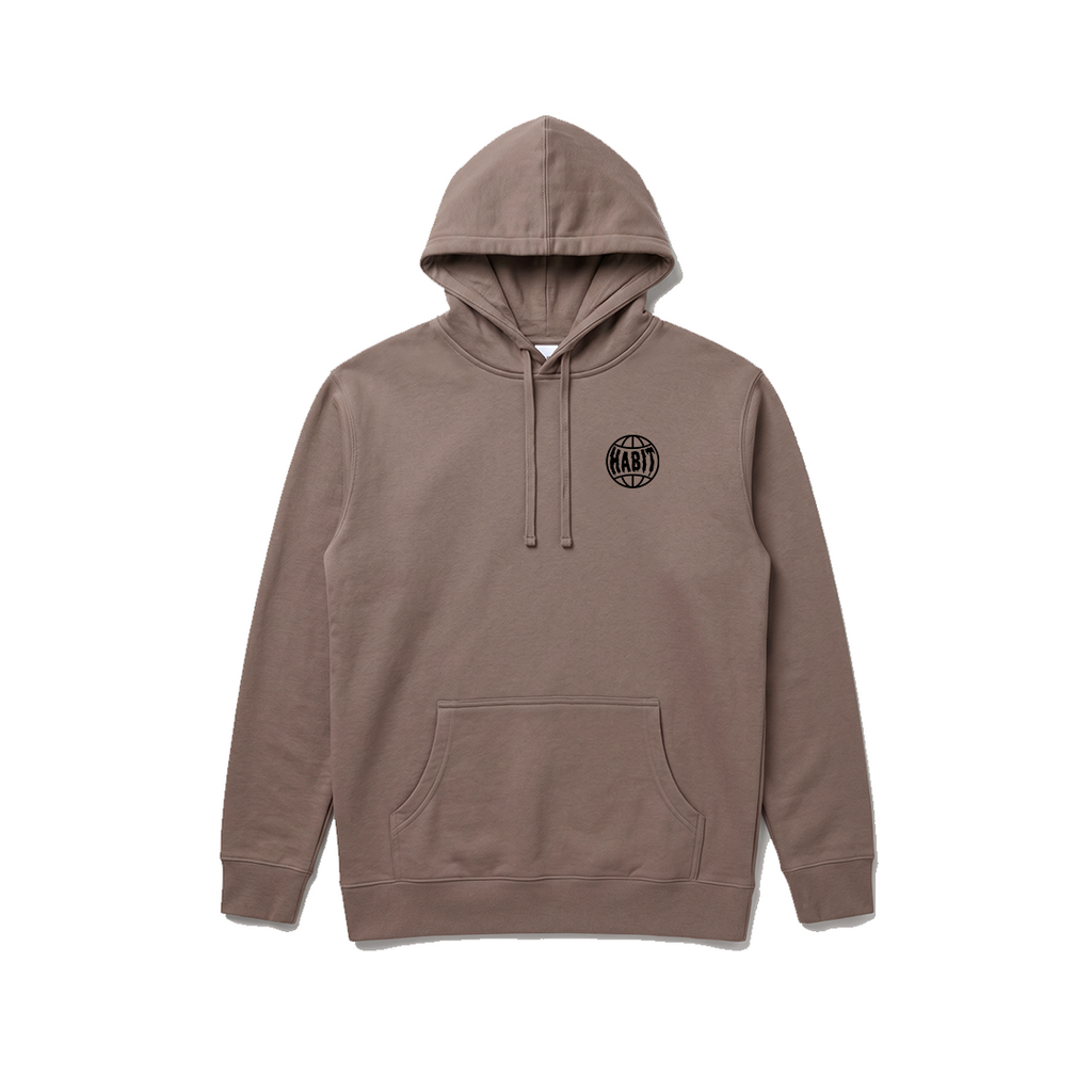 Habit Grinder Hoodie Brown