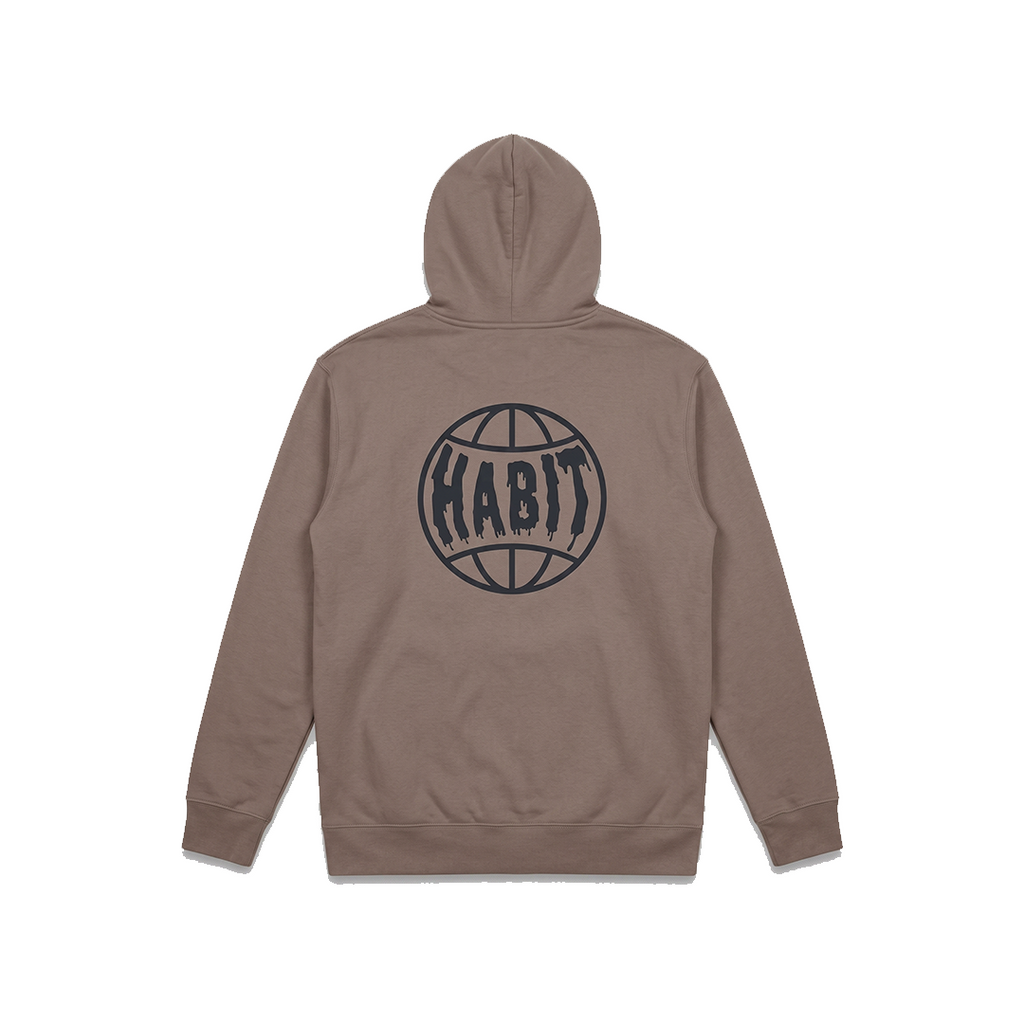 Habit Grinder Hoodie Brown