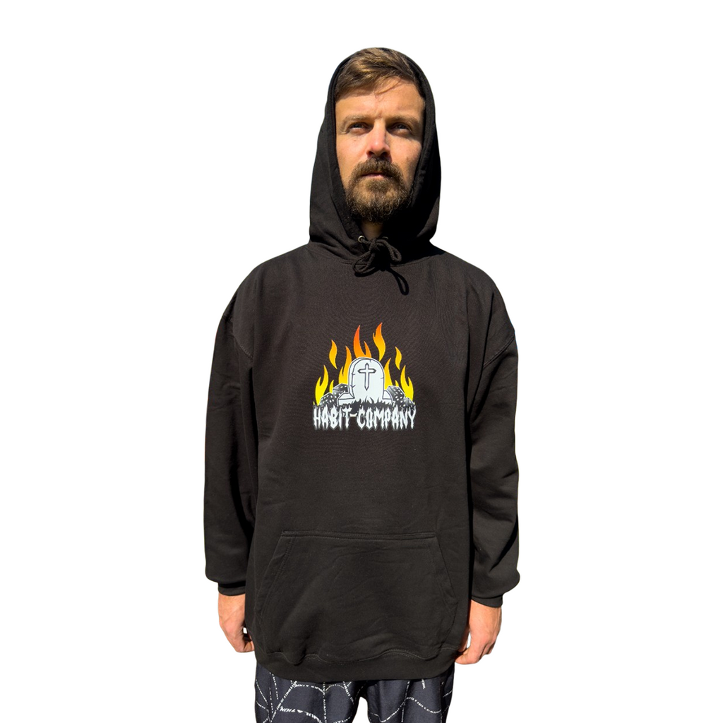 Habit Grave Hoodie black