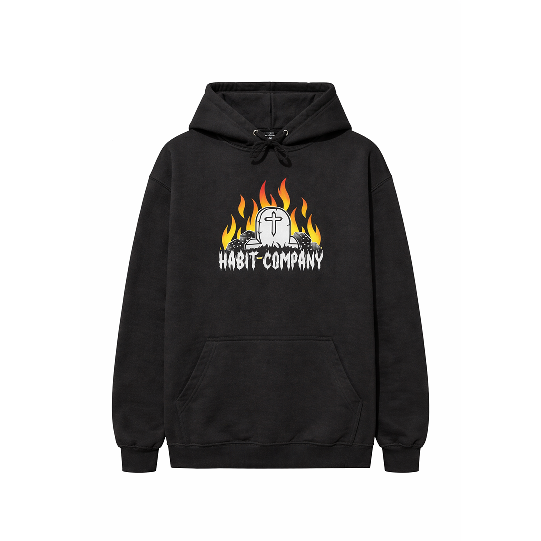 Habit Grave Hoodie black