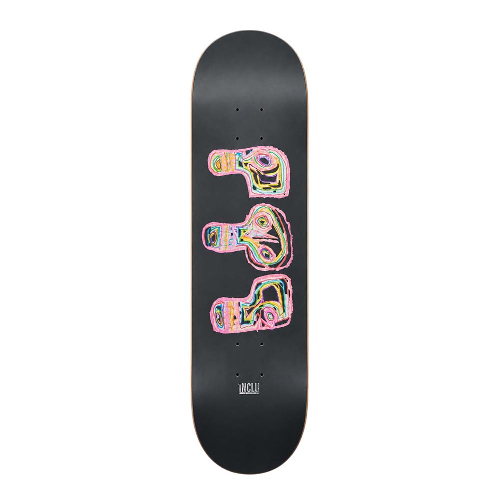 INCLU 3 Schädel Skateboard Deck – 8.25" & 8.5"