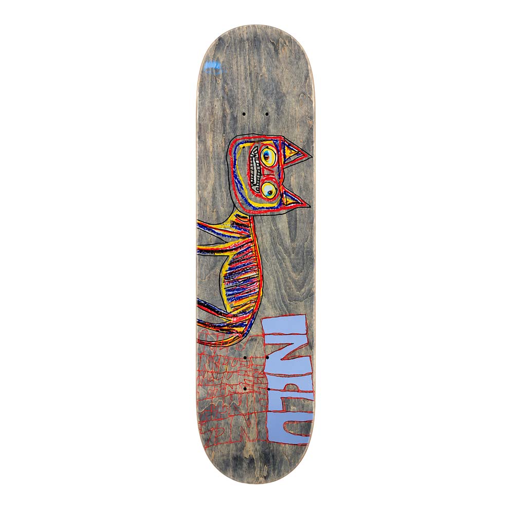 INCLU Skateboard Deck – Grinsekatze (8.25" & 8.5")