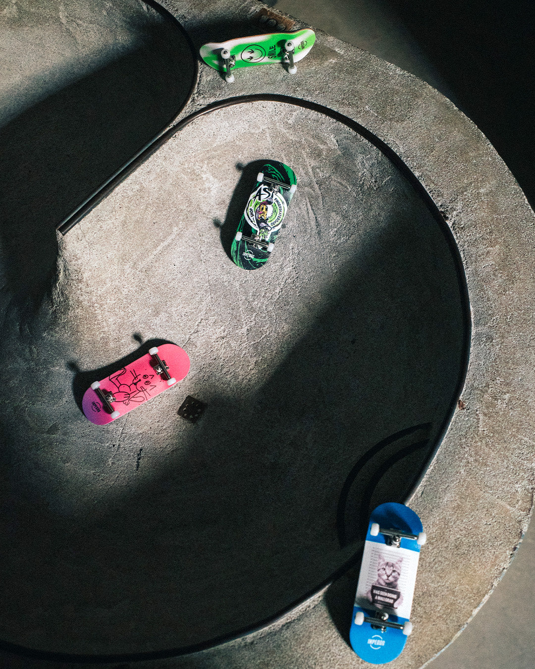 Fingerboard Compl. 3rd Gen, MALL GRAB CAT - 34mm