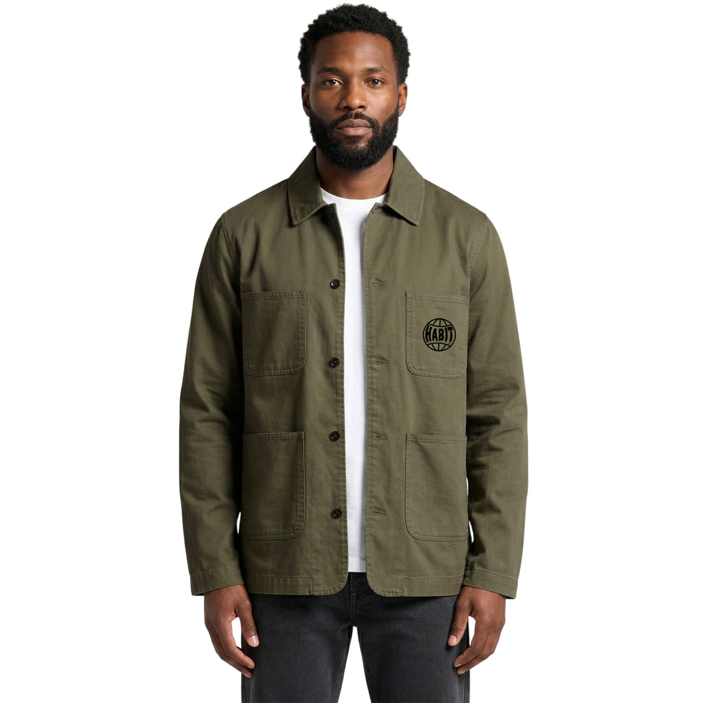 HABIT Chore Jacket – Olive