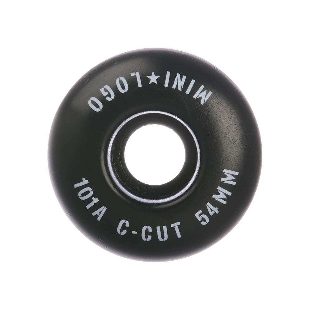 Mini Logo Black 101A 54mm Rollen (C-Cut)