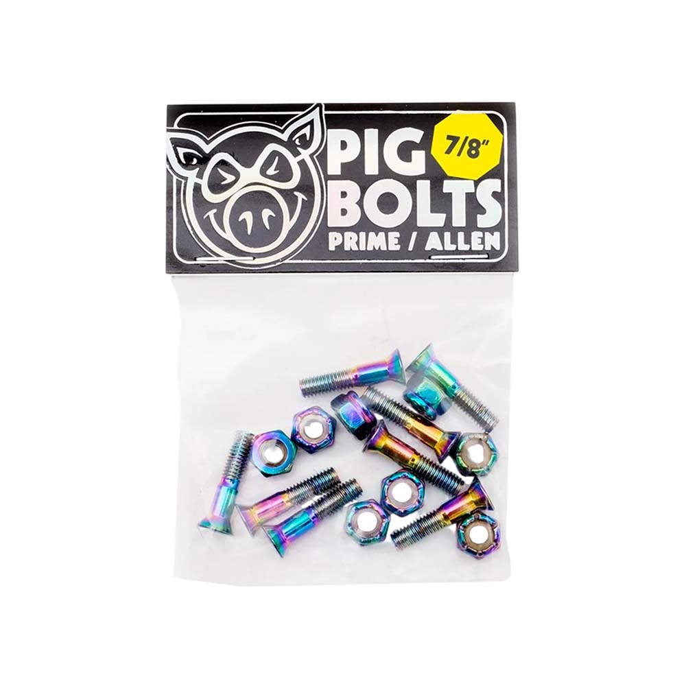 Pig Bolts Prime 7/8" Skateboard Montagesatz