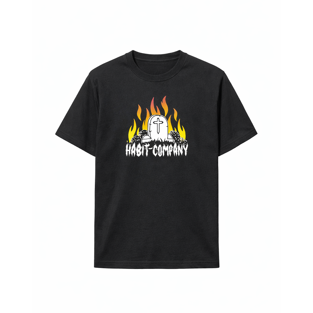 Habit Grave Tee black